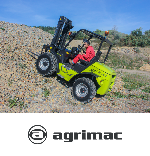 Agrimac Rough Terrain Forklift Sales - Shamrock